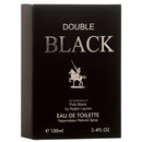 MEN PERFUME DOUBLE BLACK 3.3Z(1 Count)