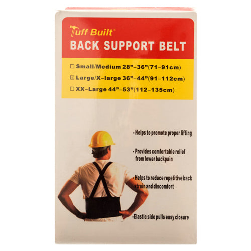 BACK SUPPORT LG/X-LG SIZE #BSB-33483(1 Count)