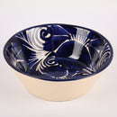 CERAMIC BOWL W/BLUE DESIGNS(1 Count)