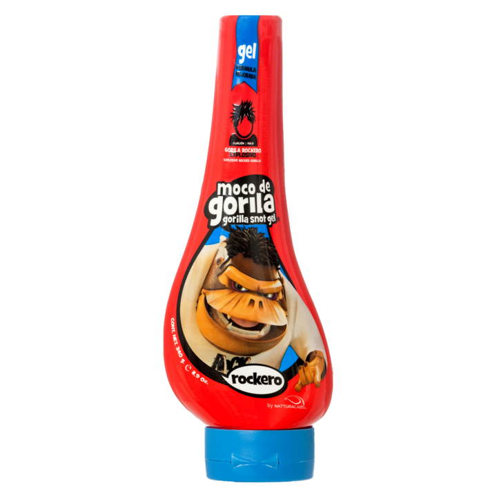 MOCO GORILLA HAIR GEL 340GRM (ROCK) RED(1 Count)