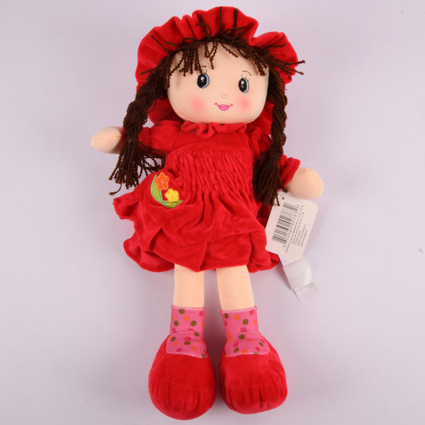 PUSH DOLL 18" W/RUFFLE HAT #2763(1 Count)