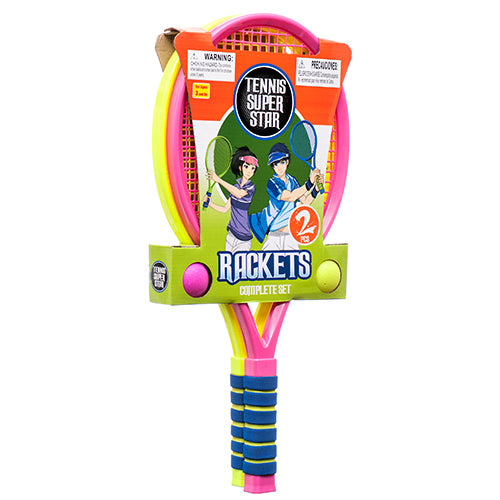 RACKET PLAY SET 2-ASST CLRS #XY9908(1 Count)