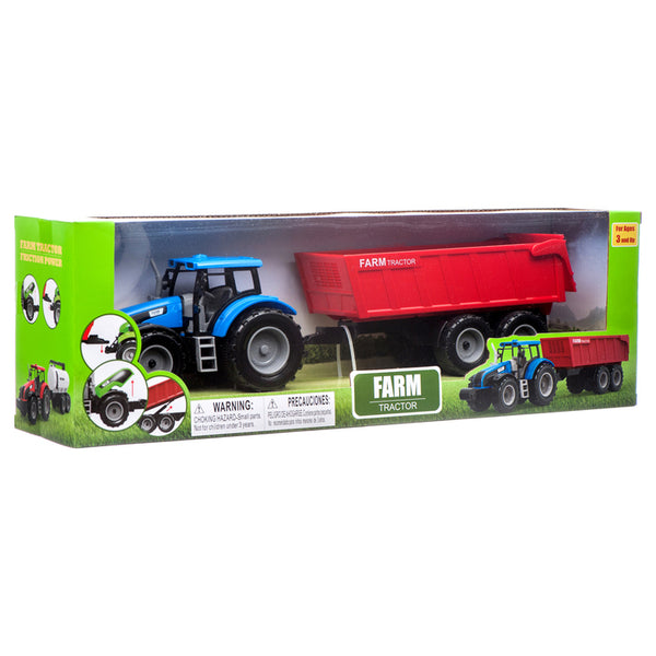 TOY FARM TRACTOR 18" F/F 3-ASST #550-3A(1 Count)