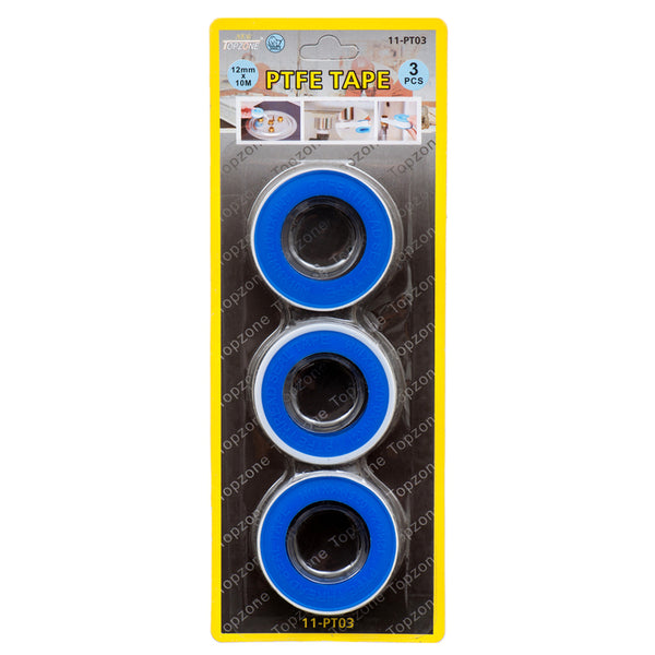 PTFE TAPE 12MMX10M 3PC #11-PT03(1 Count)