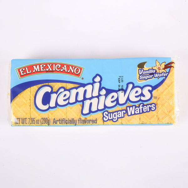 EL MEXICANO VANILLA  CREMINIEVES WAFER 7.5Z(1 Count)