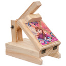 WOODEN MINI TORTILLA PRESS ASST COLORS(1 Count)