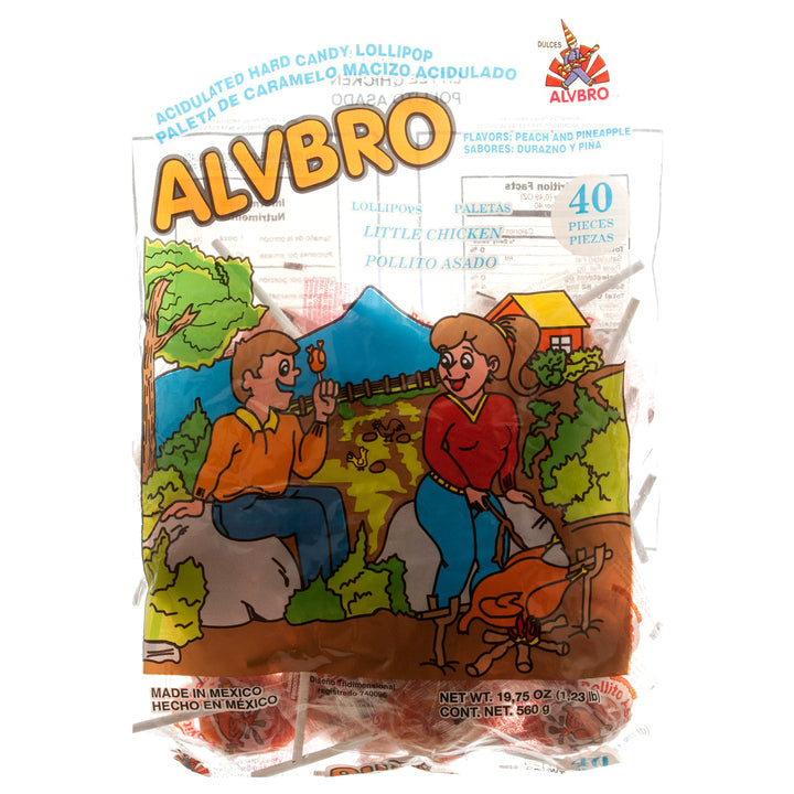 ALVBRO POLLITO ASADO 40CT(1 Count)