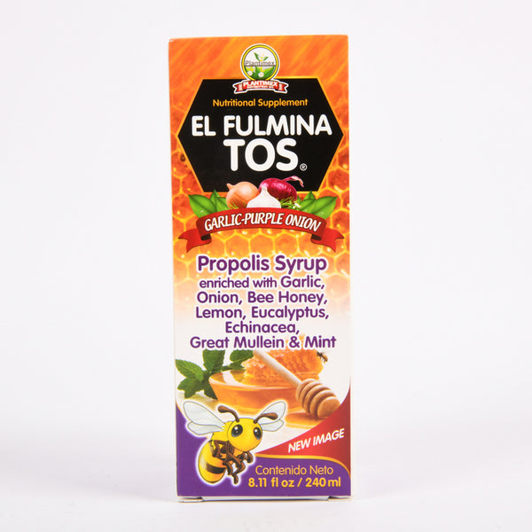 SYRUP EL FULMINA TOS GARLIC -PURPLE ONION 8.11oz(1 Count)