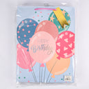 GIFT BAG BIRTHDAY THEME PASTEL CLRS XL(12 Count)