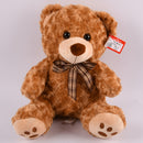 TOY PLUSH 14" LIGHT BROWN BEAR(1 Count)