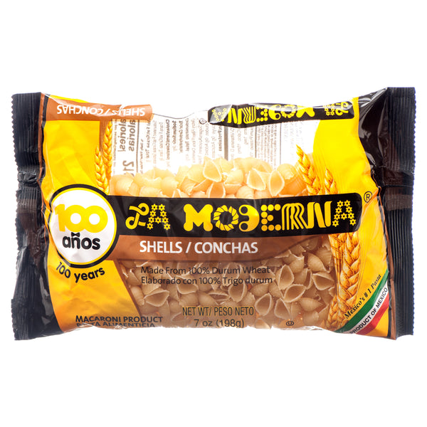 La Moderna Pasta Noodles, Shell, 7 oz (20 Pack)