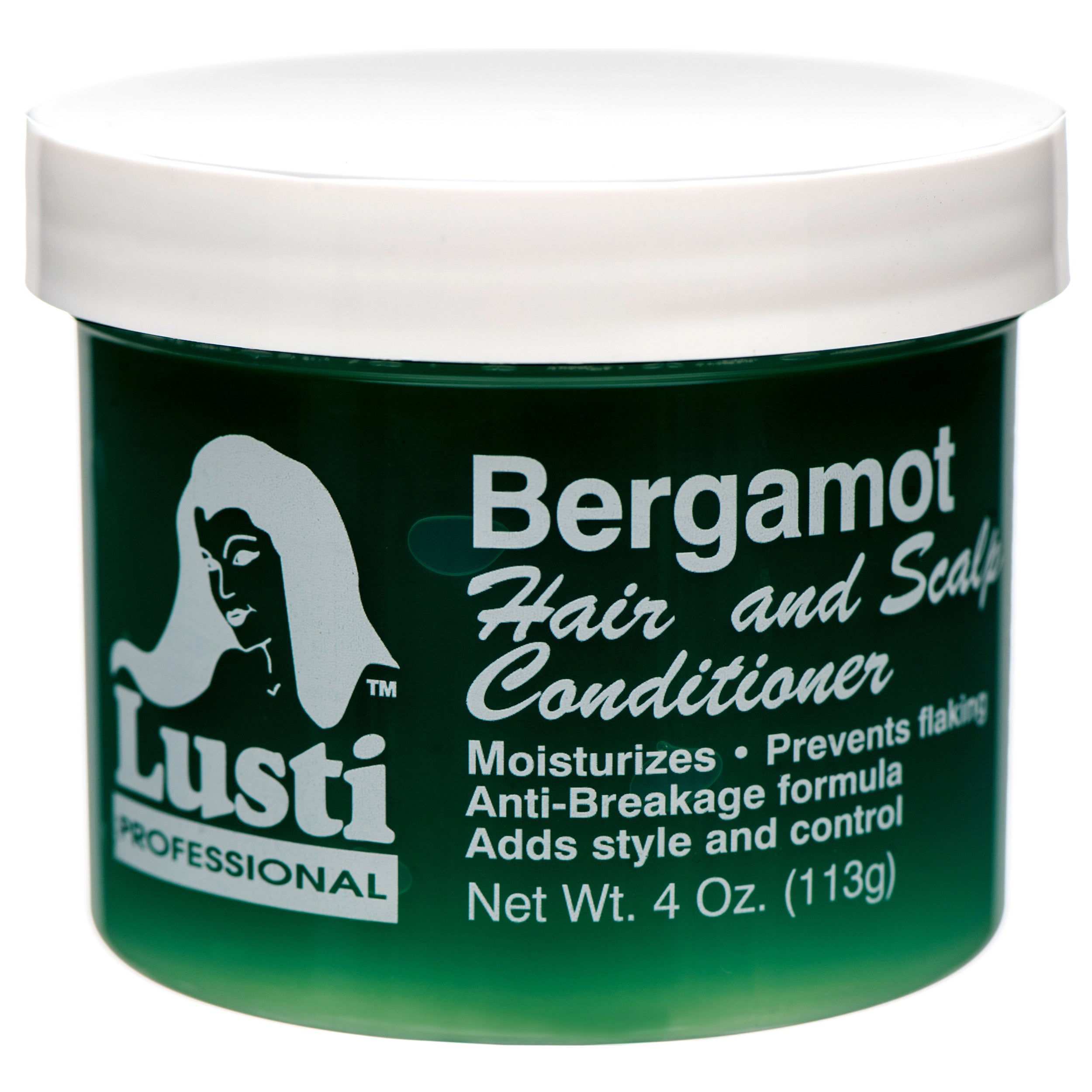 Lusti Professional Bergamot hair and scalp conditioner 4 oz jar – moisturizing anti flaking conditioner