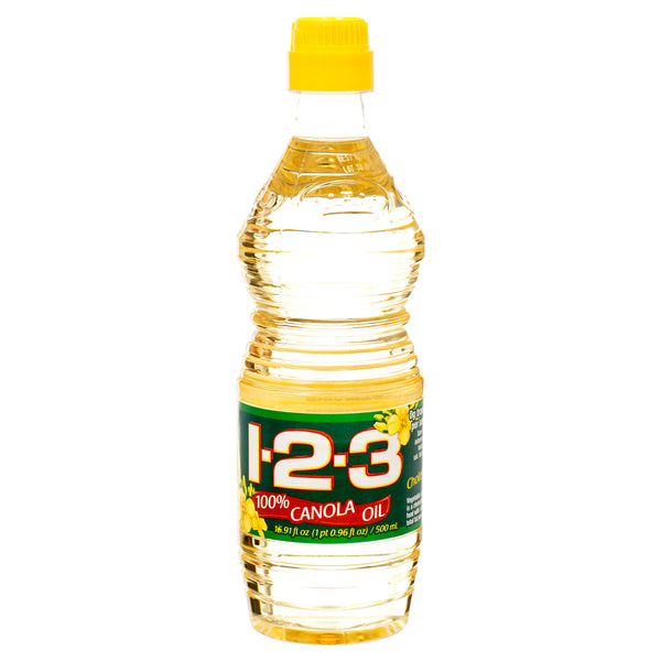 123 Canola Oil, 16.9 oz (24 Pack)