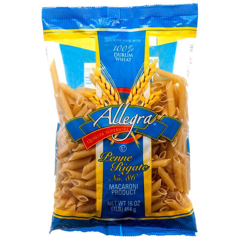 Allegra Pasta, Penne, 16 oz (20 Pack)