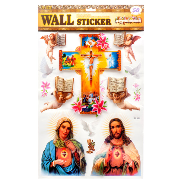 Wall Stickers Jesus Asst. Design (24 Pack)