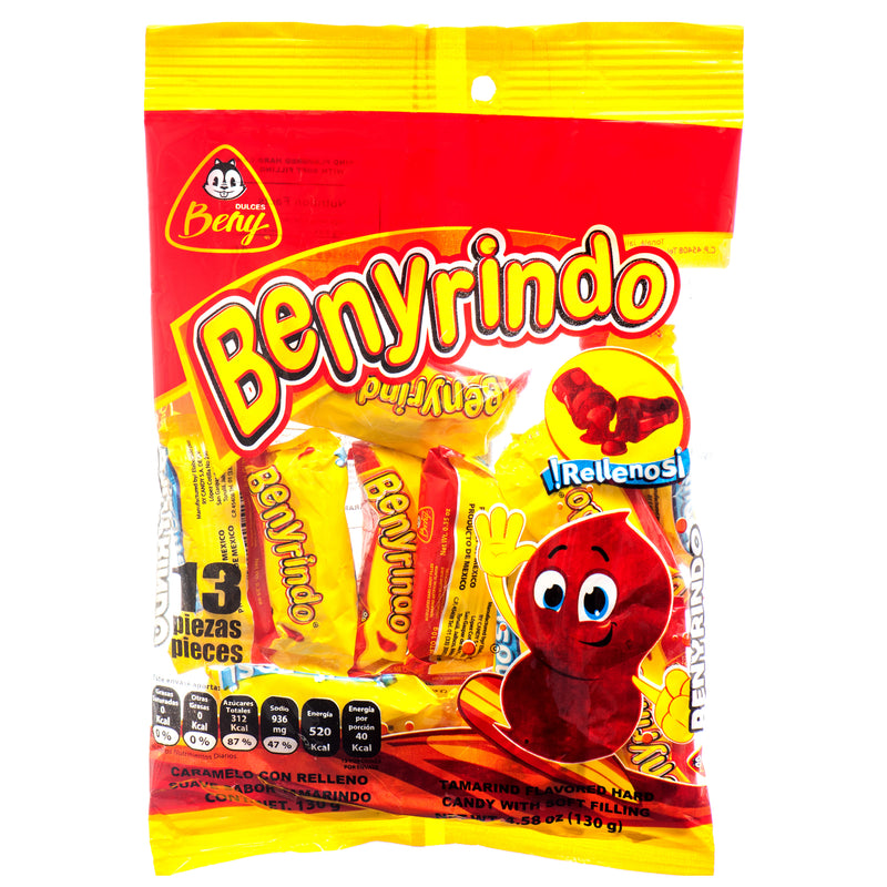 Beny Rindo Rellenos Candy, 13 Count (12 Pack)