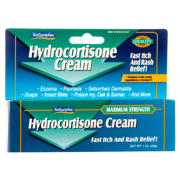 Natureplex Hydrocortisone Cream 1 Oz (24 Pack)