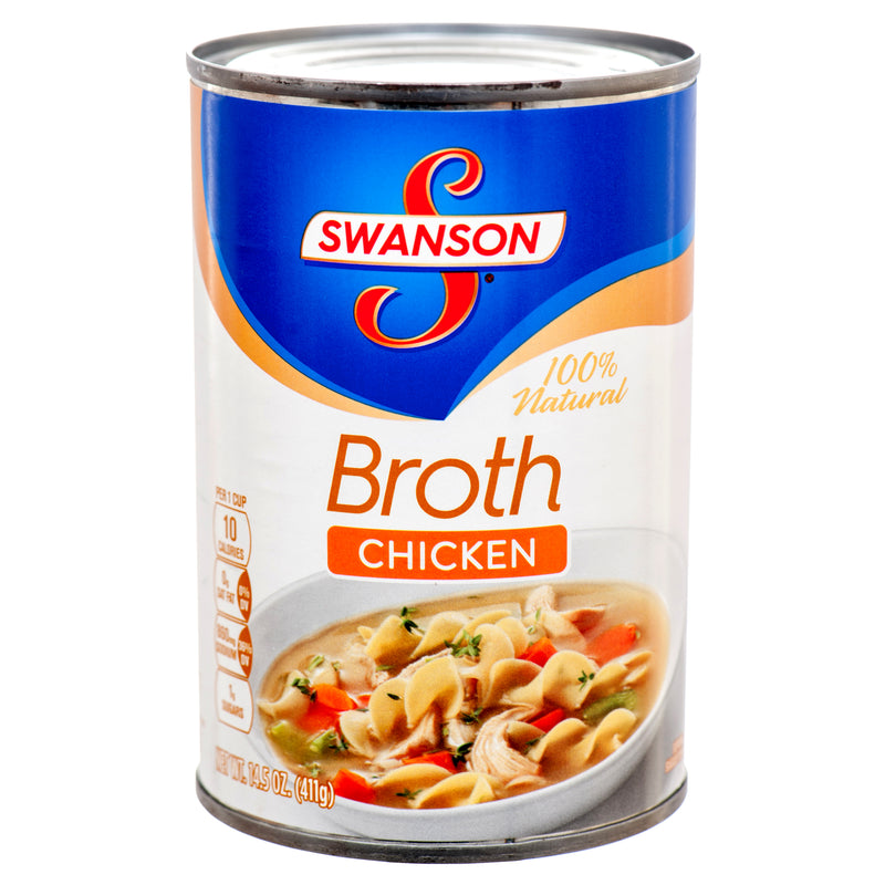 Swanson Chicken Broth, 14.5 oz (24 Count)