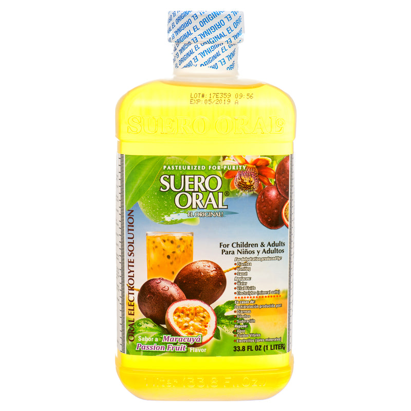 Electrolyte Suero Oral 1Lt Maracuya Passion Fruit (8 Pack)