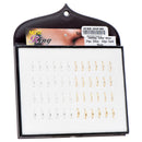 Nosering Hoop Gold & Silver (48 Pack)