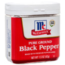 McCormick Pure Ground Black Pepper, 1.5 oz (12 Pack)