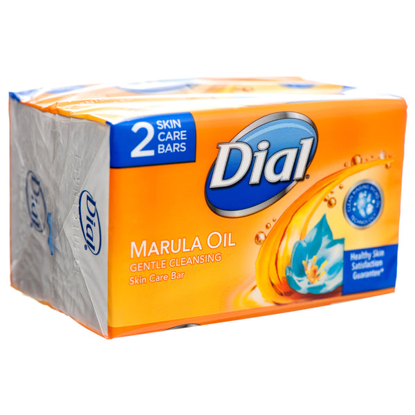 Dial Bar Soap, Miracle Oil Marula, 2 Count, 3.2 oz (18 Pack)