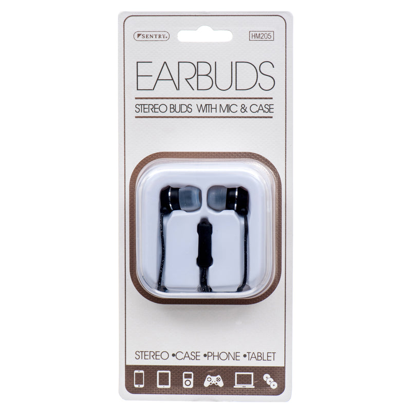 Earbuds W/Mic&Case