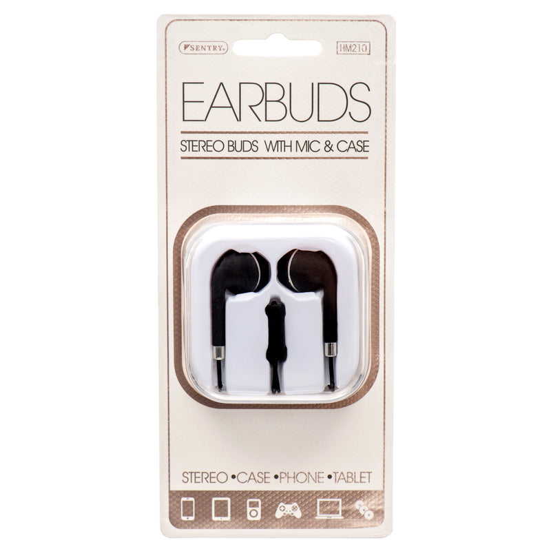 Earbuds W/Mic&Case