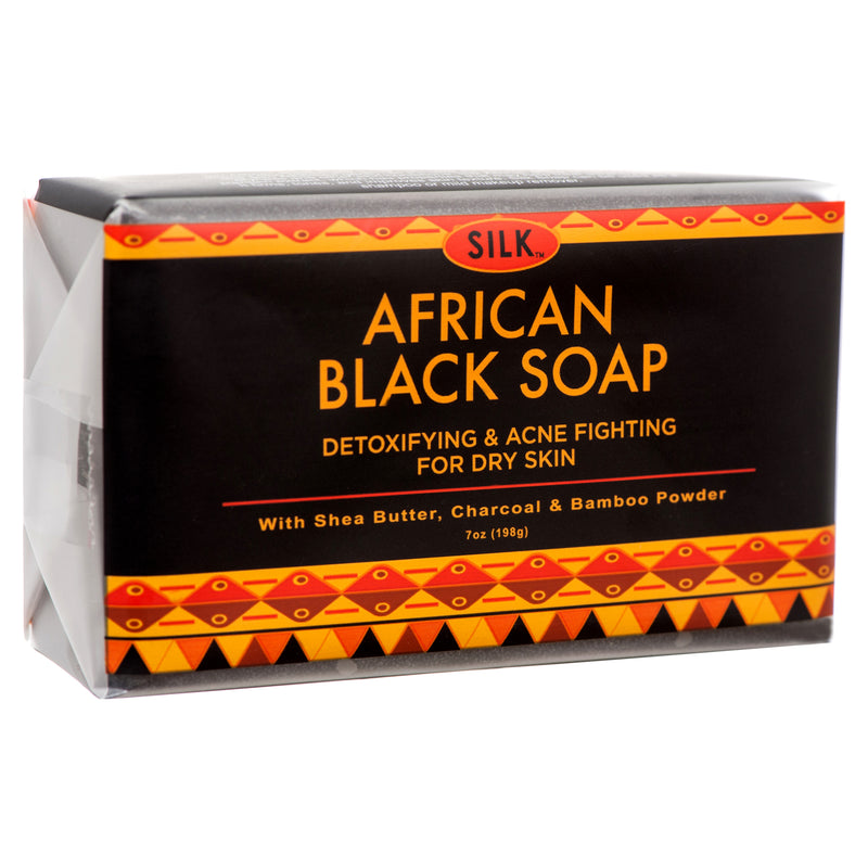 Silk African Black Soap, 7 oz (24 Pack)