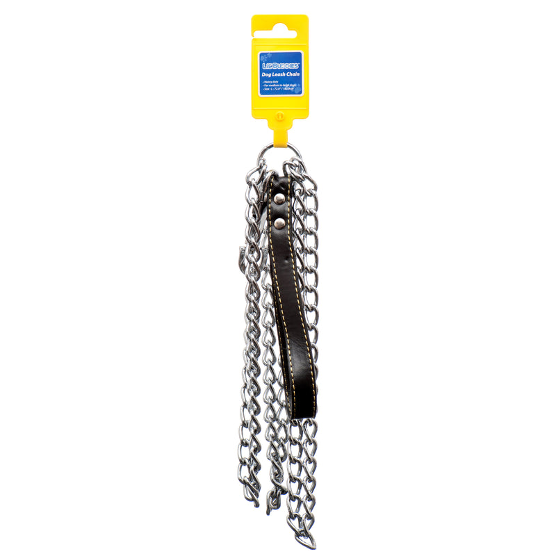 Lil' Buddies Chain Heavy Duty Dog Leash, 72" (24 Pack)