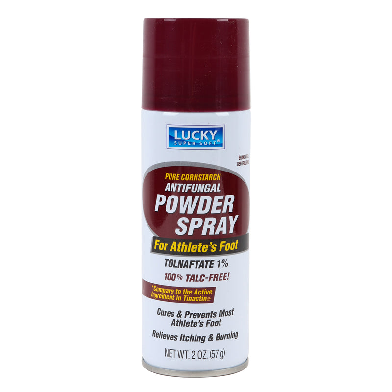 Lucky Antifungal Powder Spray, 3 oz (12 Pack)