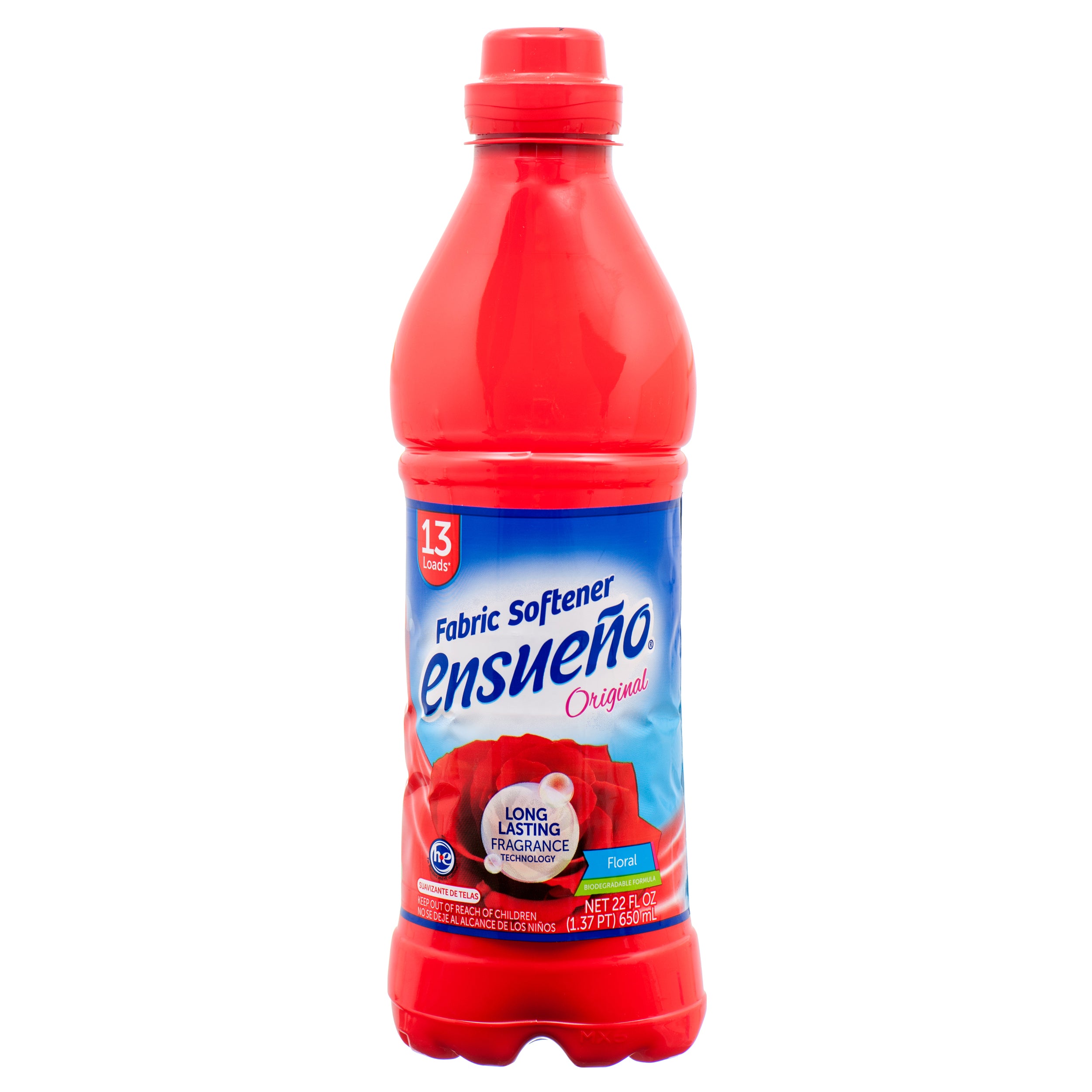 Ensueno Fabric Softener, Floral Fresh, 22 oz (12 Pack)