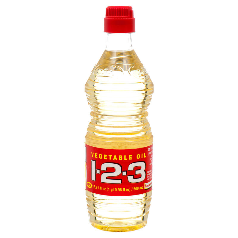 123 Vegetable Oil, 16.9 oz (24 Pack)
