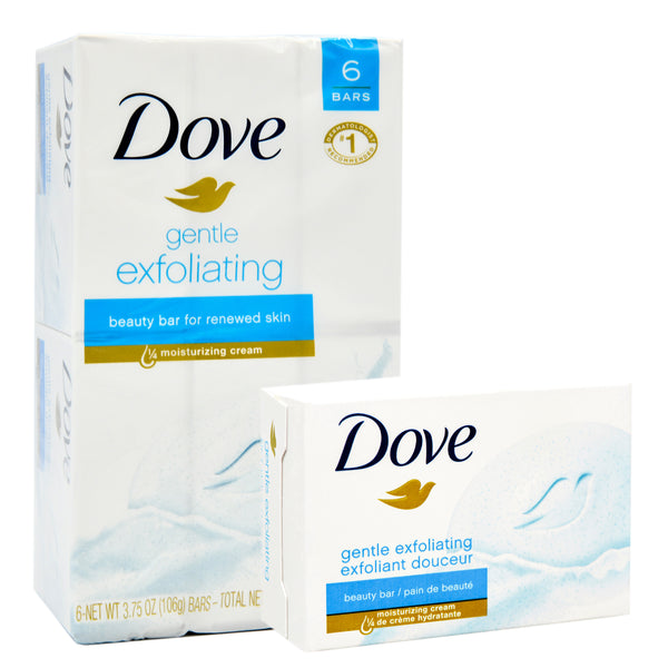 Dove Bar Soap 4 Oz Exfoliating (72 Pack)