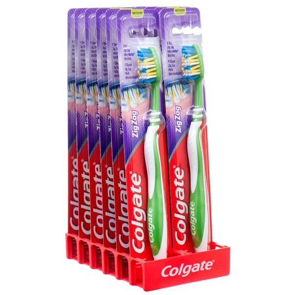 Colgate Toothbrush Zigzag Medium (12 Pack)
