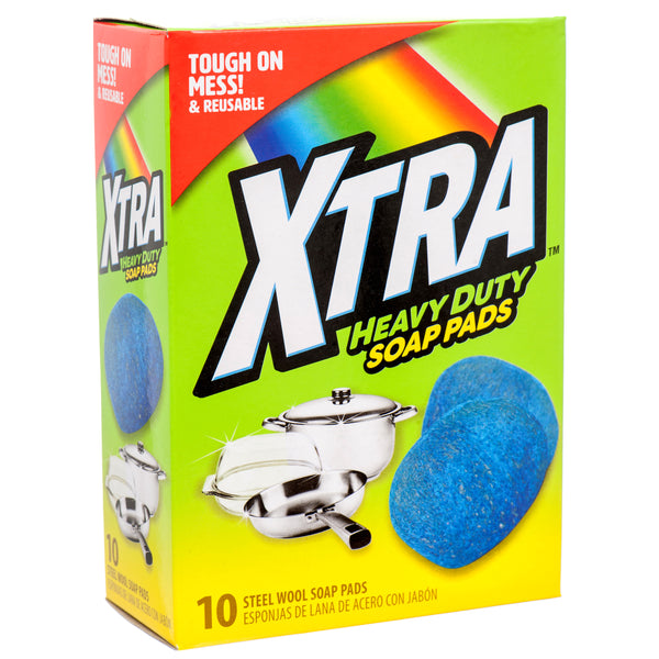 Xtra Soap Pads 10 Ct "Heavy Duty" (24 Pack)