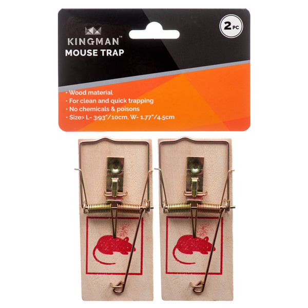 Kingman Mouse Trap, 2 Count (24 Pack)