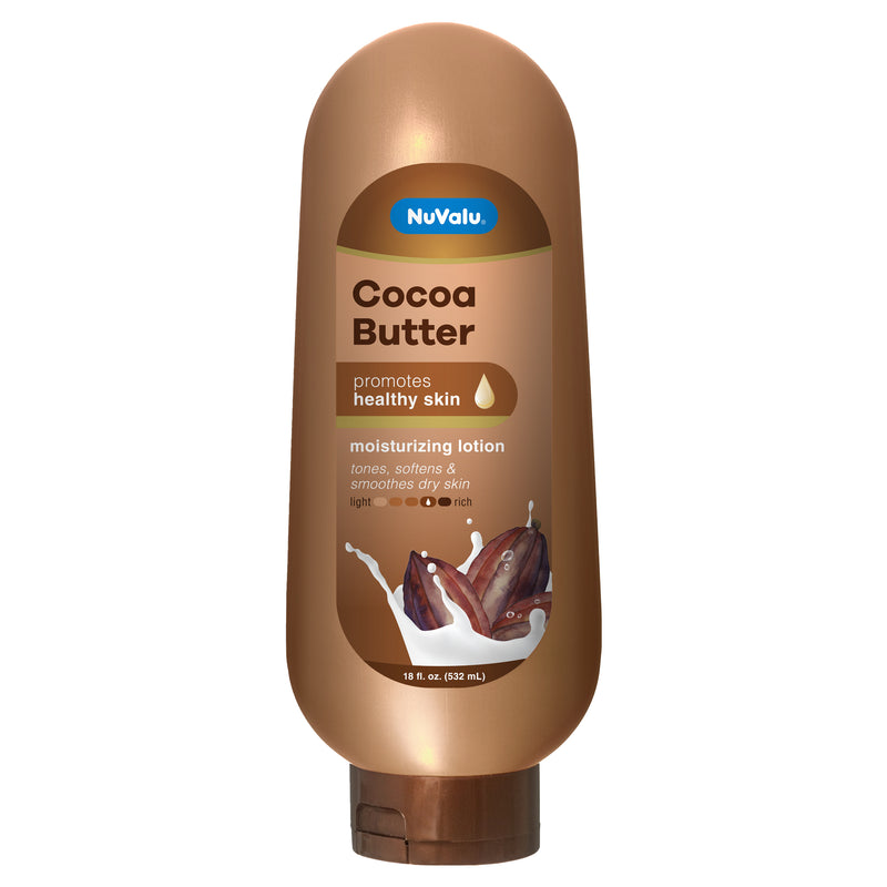 Nuvalu Lotion Cocoa Butter 18 Oz (12 Pack)