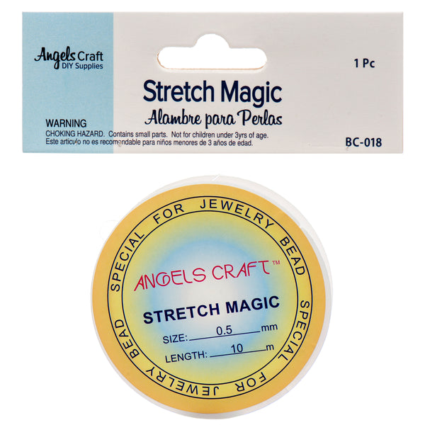Angels Craft Stretch Wire 0.5 Mm (12 Pack)