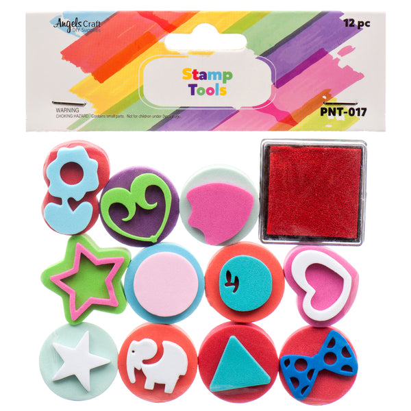 Angels Craft Stamp Painting Tool #Pnt-017 (12 Pack)