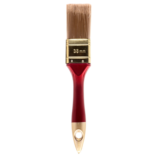Kingman Paint Brush 1.5" (Polyester Bristles,Plastic Handle) (24 Pack)