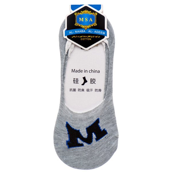 No Show Socks For Men " M " Asst Clr (12 Pack)
