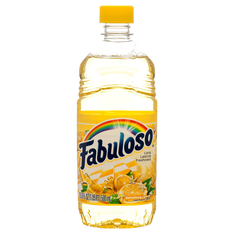 Fabuloso Multipurpose Cleaner, Lemon, 16.9 oz (24 Pack)