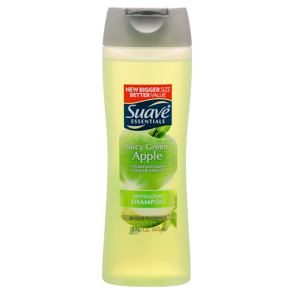 Suave Shampoo Juicy Green Apple 15 Oz (6 Pack)