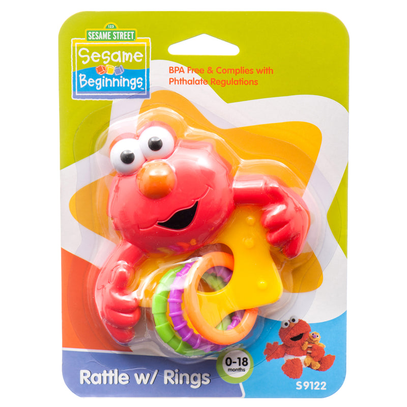 Sesame Street Baby Rattle (12 Pack)