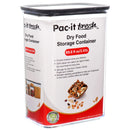 Plastic Container Square 89.6 Oz / 2.65L (6 Pack)