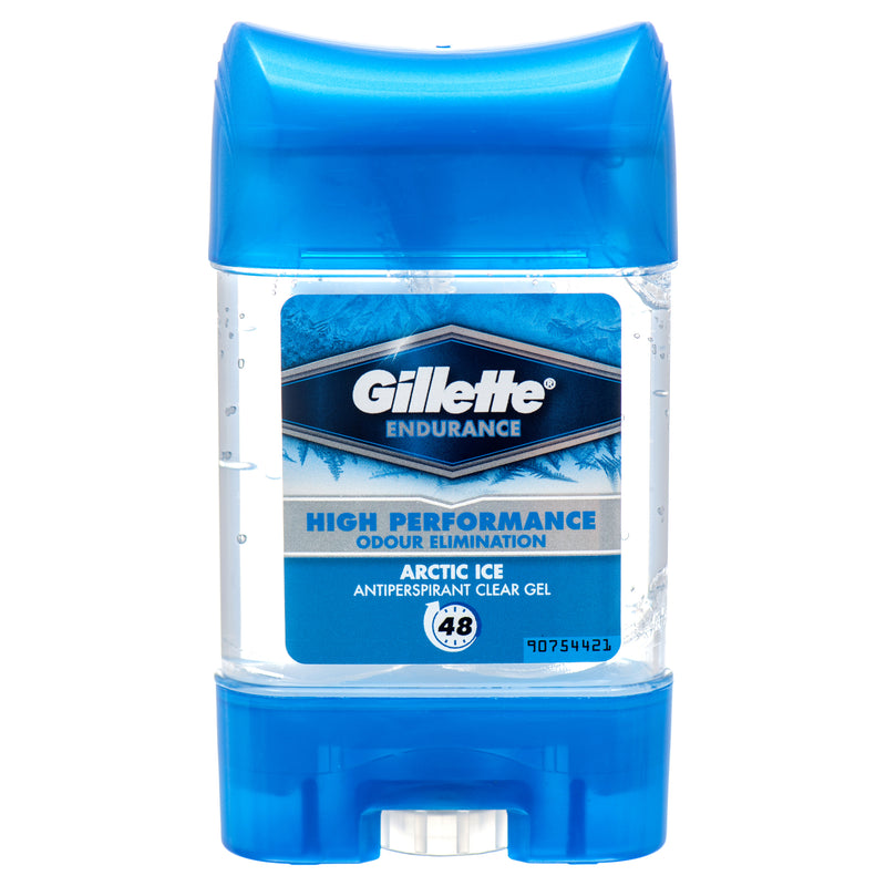 Gillette Antiperspirant Clear Gel Artic Ice 70 Ml (6 Pack)