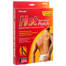 Pure-Aid Hot Pain Relief Patch 4 Ct (24 Pack)