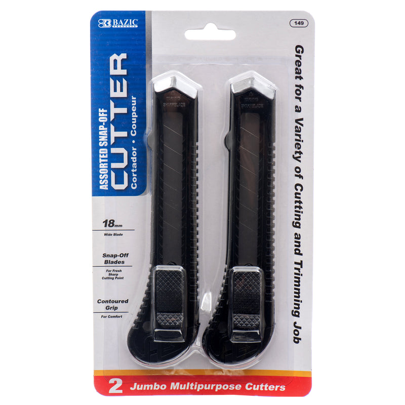 Jumbo Multipurpose Cutter, 2 Count (24 Pack)