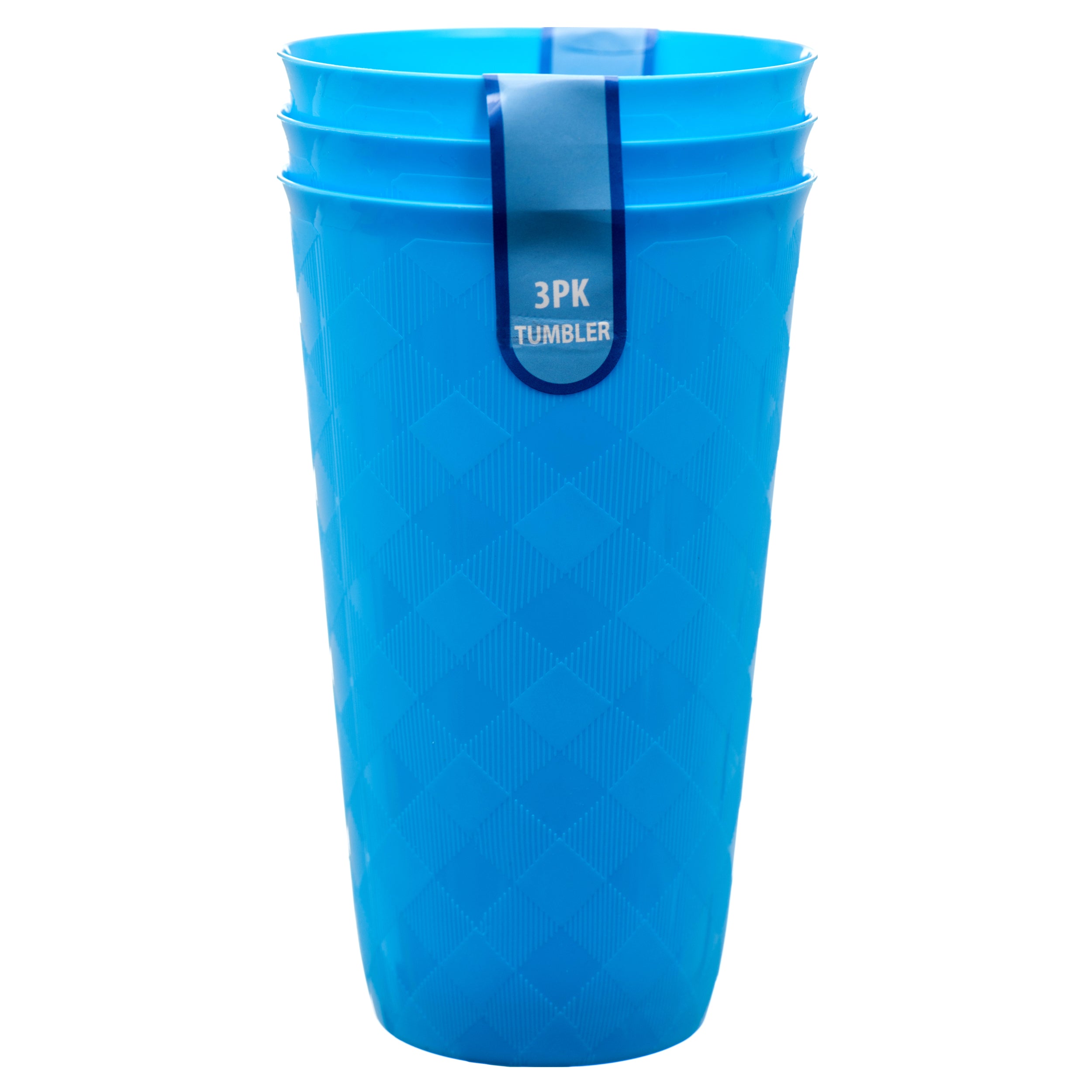 Nuvalu Plastic Tumbler 3 Pk 73 G (Pack Of 1)